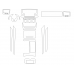 Volkswagen Teramont 2017-2018 - the pattern of the interior
