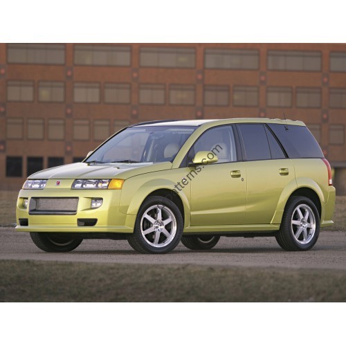 Saturn Vue 1 generation (03.2001 - 02.2007) Front side glass pattern