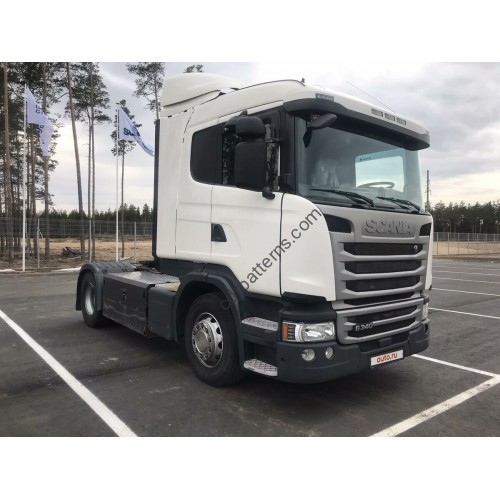 Scania G series 2016 - the pattern on the truck cabin