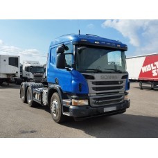 Scania P series 2016 - the pattern on the truck cabin