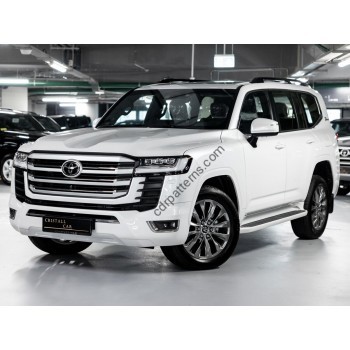 Toyota Land Cruiser J300 2022 - the pattern of the interior