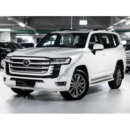 Toyota Land Cruiser J300 2022 - the pattern of the interior