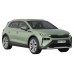 Skoda Elroq 1 generation 10.2024 - 2027 Front side glass pattern