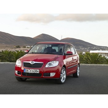 SKODA FABIA 2007-> - pattern for car mats