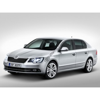 SKODA SUPERB 2013-> - pattern for car mats