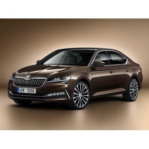 Skoda Superb (2019) - the pattern of the interior