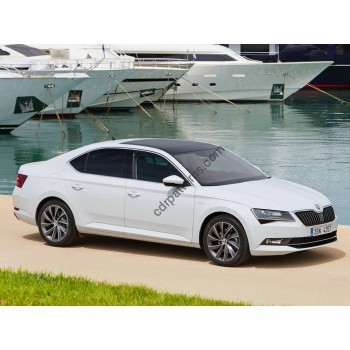 SKODA SUPERB 2015-> - pattern for car mats
