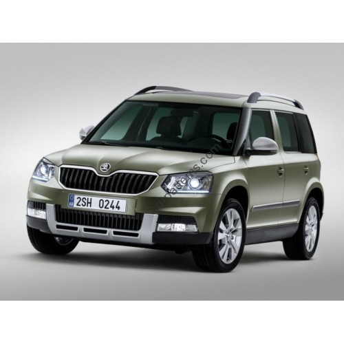 Skoda Yeti (5L7) 2013 - pattern for the body