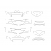 Skoda Octavia 2010 bumper and headlights - pattern for the body