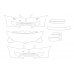 Skoda Octavia 2014 bumper and headlights - pattern for the body