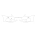 Skoda Octavia VRS 2013 bumper - pattern for the body