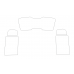 Skoda Fabia 2 generation, MK2, 5-door hatchback (2007-2015) - Pattern for rear windows