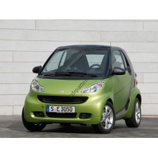 SMART ForTwo II (451) (2007-2014) - pattern for car EVA mats