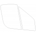 Sollers Atlant 1 generation (11.2022 - present) Front side glass pattern