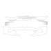 SsangYong Korando 2022 front - pattern for the body