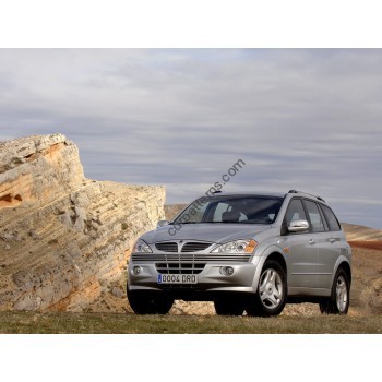 SSANGYONG KYRON I 2005 - pattern for car EVA mats