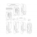 Subaru Forester (SJ) Base 2013 - pattern for the body