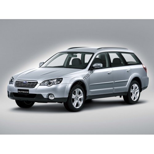 Subaru Outback universal,3 generation 2003-2009 - Pattern for rear windows