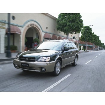 Subaru Outback 2 generation 1999-2003 Front side glass pattern