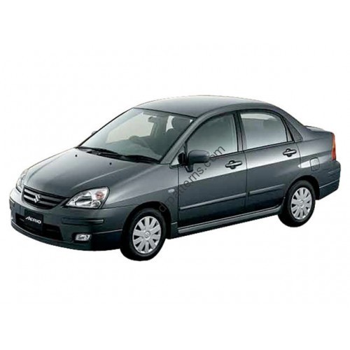 Suzuki Aerio - 1 generation, sedan 2001 – 2007 Front side glass pattern