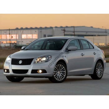 SUZUKI KIZASHI 2010-> - pattern for car mats