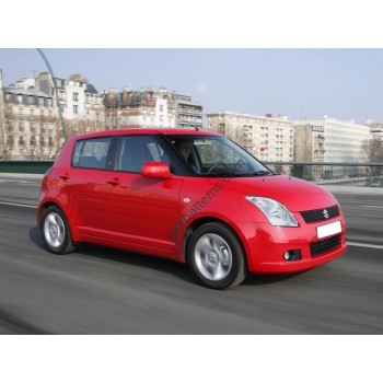 Suzuki Swift 2003-2015 (3rd and 4th generation) Front side glass pattern