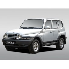 TagAZ Tager 3 d, 1 generation (08.2008 - 01.2014) Front side glass pattern