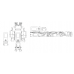 Tank 400 2023 full body - pattern for the body