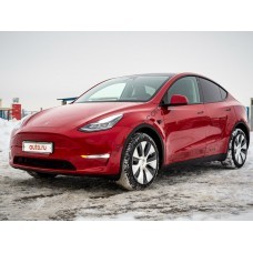 Tesla Model Y (2020) - the pattern of the interior Tesla Model Y (2020) - the pattern of the interior