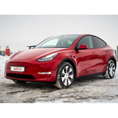 Tesla Model Y (2020) - the pattern of the interior