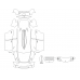 Tesla Model Y 2021 - pattern for the body