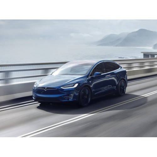 Tesla Model X 2018 - Multimedia screen template