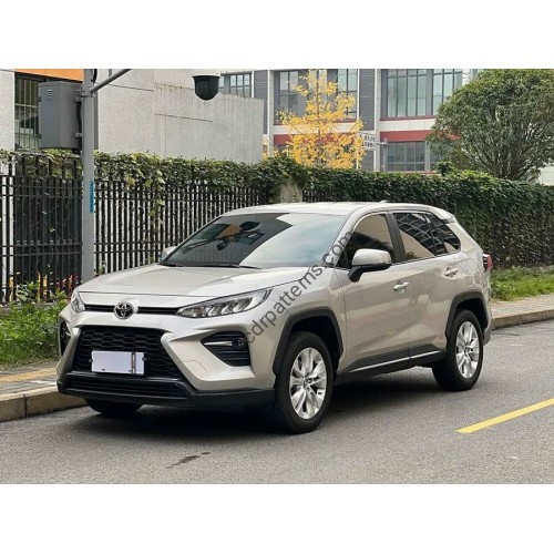 Toyota Wildlander 2021, full body - pattern for the body
