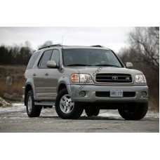 Toyota Sequoia 1st generation, XK30, XK40 (09.2000 - 2007) Front side glass pattern