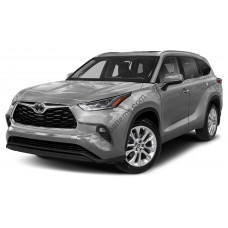 Toyota Highlander Hybrid Body 2022 details - pattern for the body