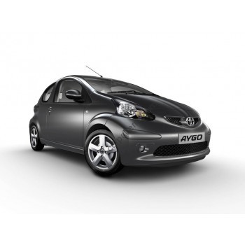 Toyota Aygo 1 generation, 3 d 2005-2014 Front side glass pattern