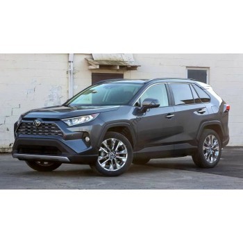 Toyota RAV4 2019 bumper, fenders, and roof - pattern for the body