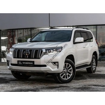Toyota Land Cruiser Prado 150 (2017–2020), full body - pattern for the body