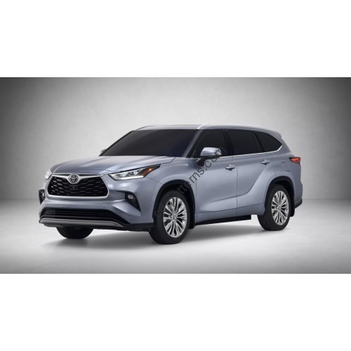 Toyota Highlander 4 generation, XU70 (04.2019 - 2025) - Pattern for rear windows