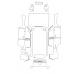 Toyota Land Cruiser Prado Body 2024 - pattern for the body