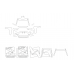 Toyota RAV4 2019 bumper, fenders, and roof - pattern for the body