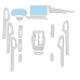 Toyota Highlander 2025 - the pattern of the interior