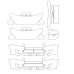 Toyota Rav 4 (XA3_rest) LW 2009 - pattern for the body