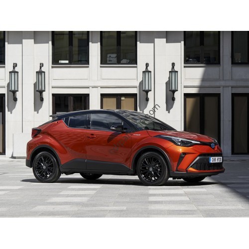 Toyota C-HR 2019 - Multimedia screen template