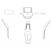 Toyota Corolla 2019 - the pattern of the interior