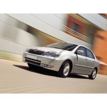 Toyota Corolla 9th generation (E120), 2000-2007 Front side glass pattern