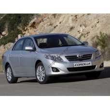 Toyota Corolla Х generation (Е150), 2006-2013 - pattern on the windshield