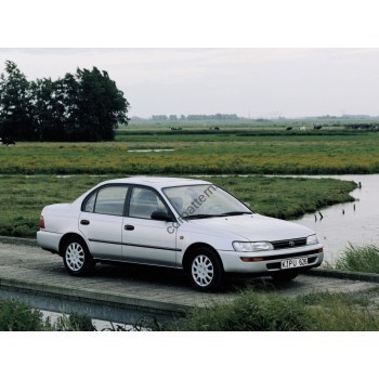 Toyota Corolla 7th generation, E100 1991-1995 Front side glass pattern