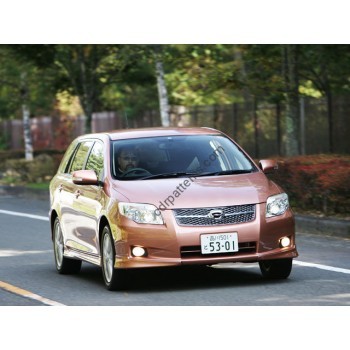 Toyota Corolla Fielder station wagon, 2nd generation, E140 (2006 - 2012) Front side glass pattern