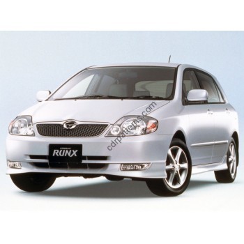 Toyota Corolla Runx 2001-2006 Front side glass pattern